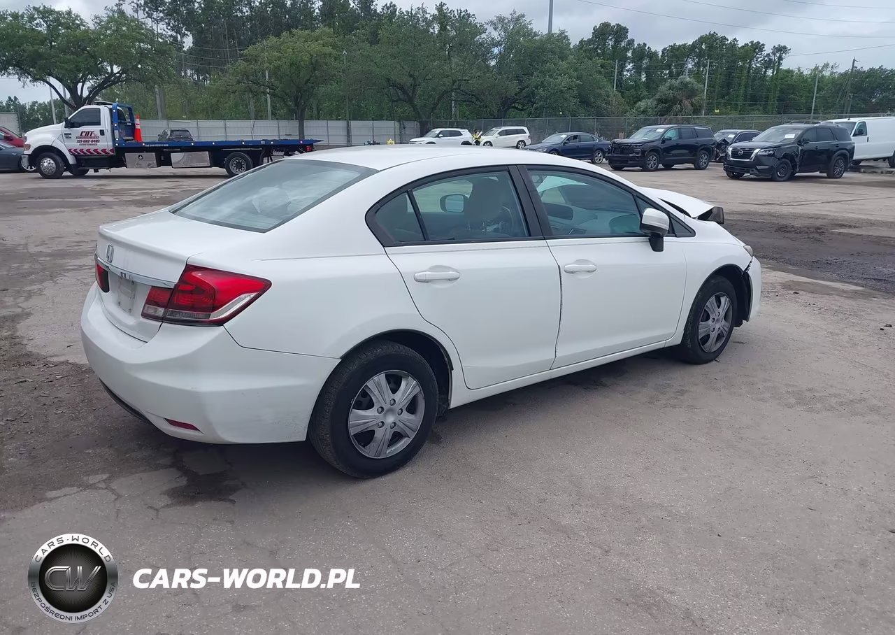 2015 Honda Civic Lx VIN:19XFB2F55FE036558 - 4