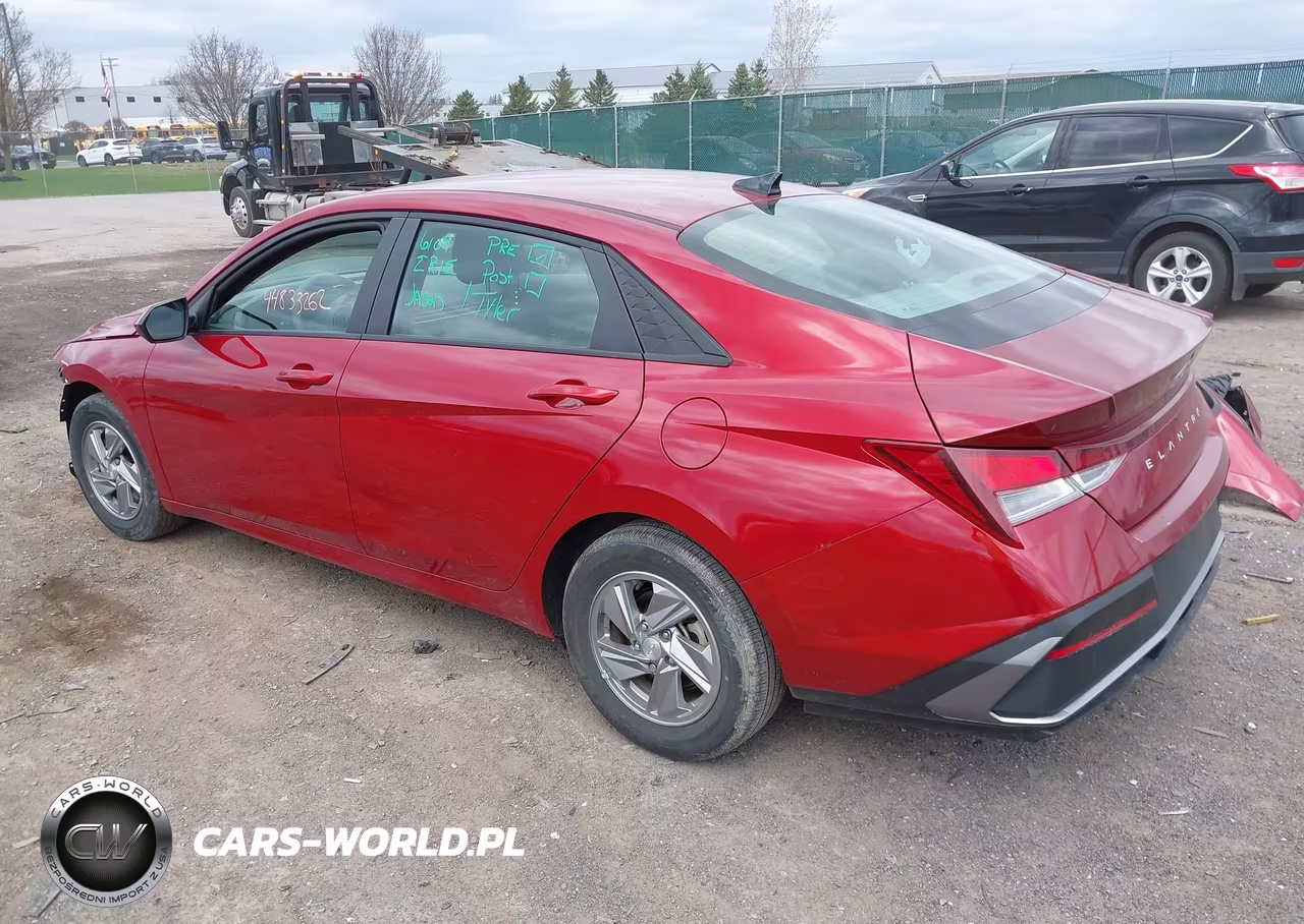 2024 Hyundai Elantra Se VIN:KMHLL4DG7RU845772 - 3