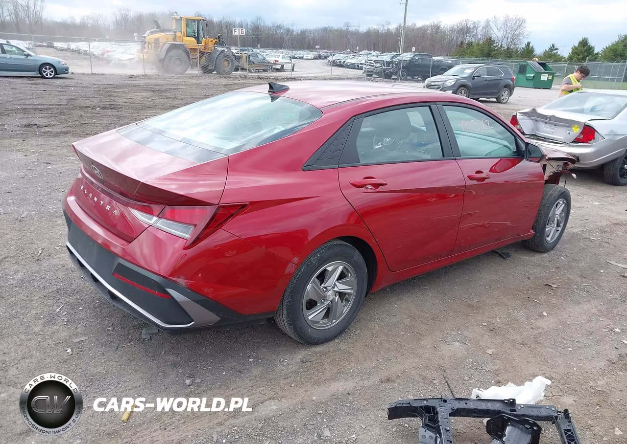 2024 Hyundai Elantra Se VIN:KMHLL4DG7RU845772 - 4