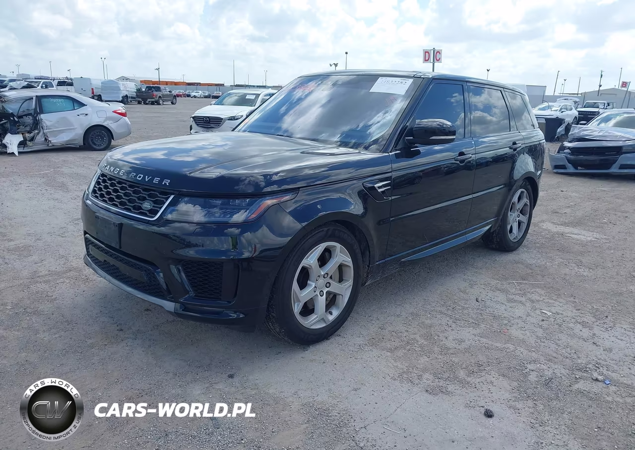 2019 Land Rover Range Rover Sport Hse VIN:SALWR2RV6KA832345 - 2