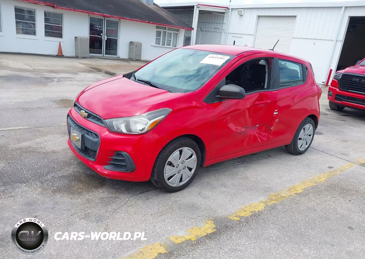 2017 Chevrolet Spark Ls Cvt VIN:KL8CB6SA0HC825183 - 2