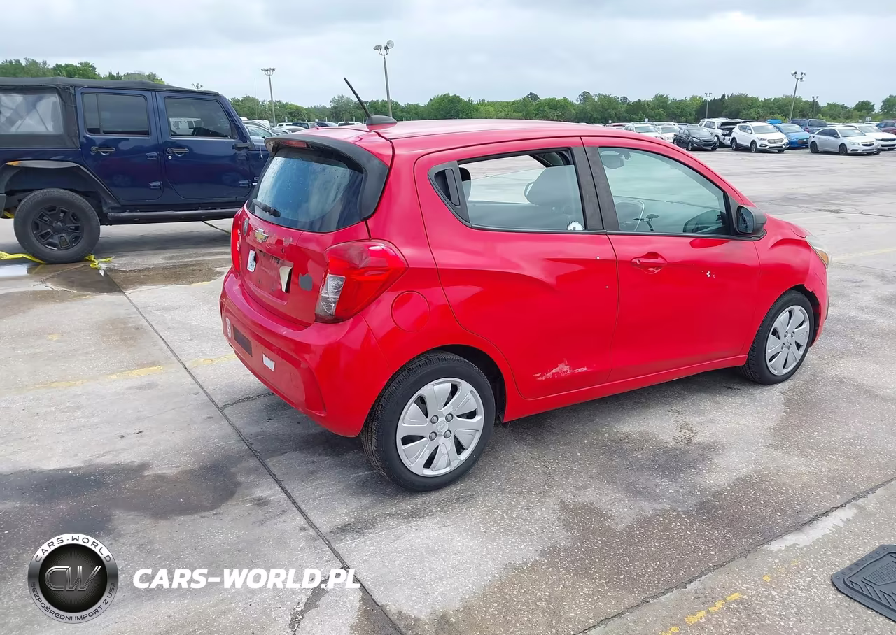 2017 Chevrolet Spark Ls Cvt VIN:KL8CB6SA0HC825183 - 4