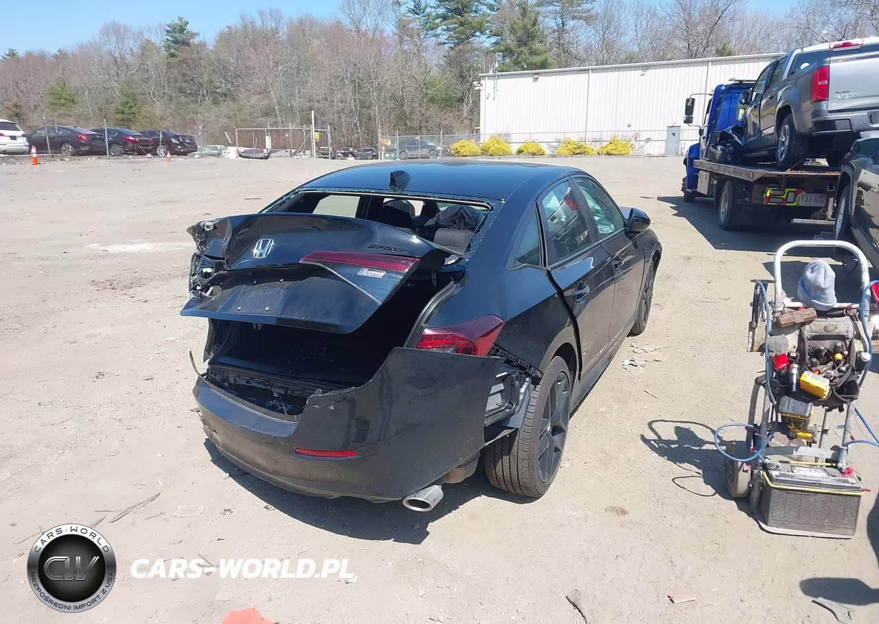 2026 Honda Civic Sport VIN:2HGFE2F59TH547294 - 4