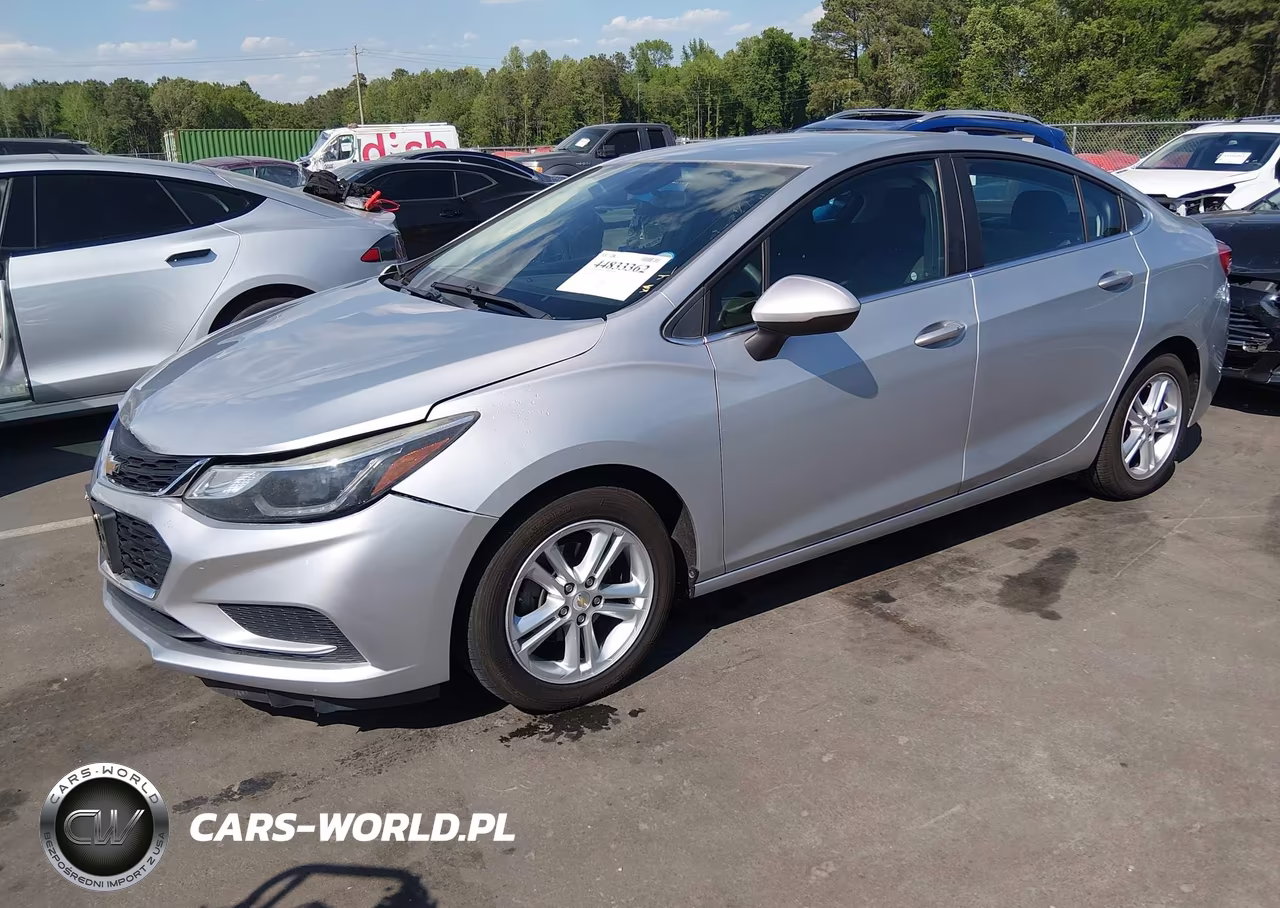 2016 Chevrolet Cruze Lt Auto VIN:1G1BE5SM0G7248752 - 2