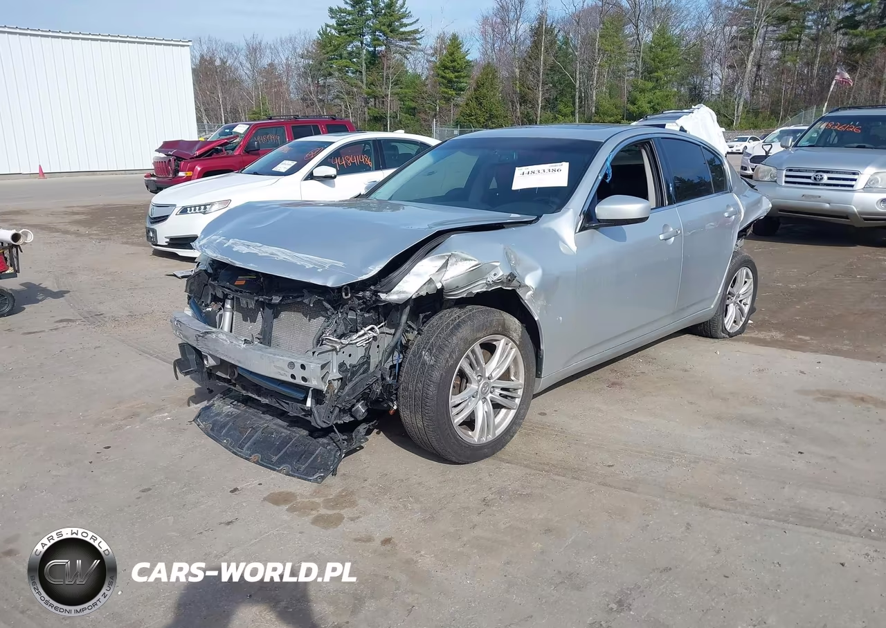 2012 Infiniti G37X VIN:JN1CV6AR9CM974574 - 2