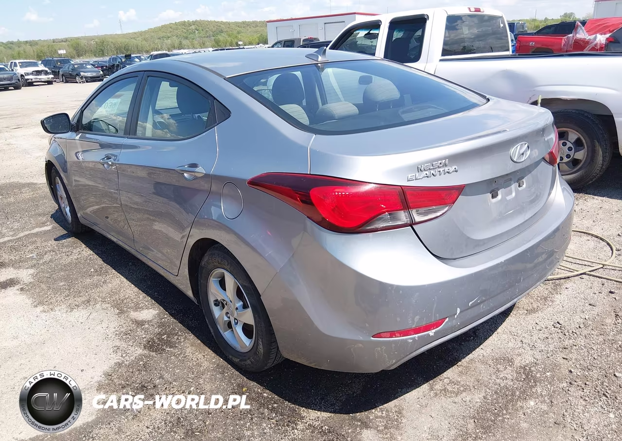 2015 Hyundai Elantra Se VIN:5NPDH4AE1FH566904 - 3