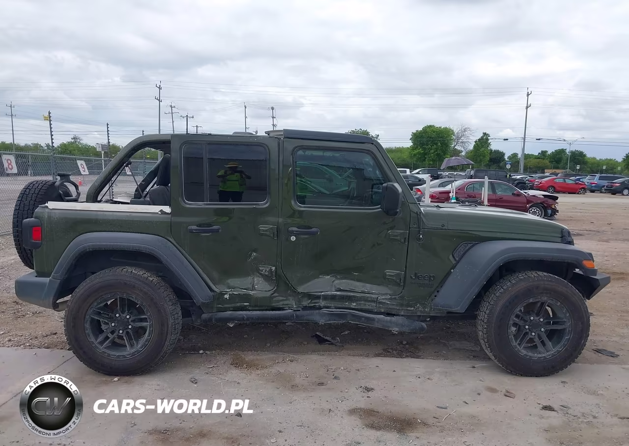 2021 Jeep Wrangler Unlimited Sport S 4X4 VIN:1C4HJXDN5MW766968 - 14