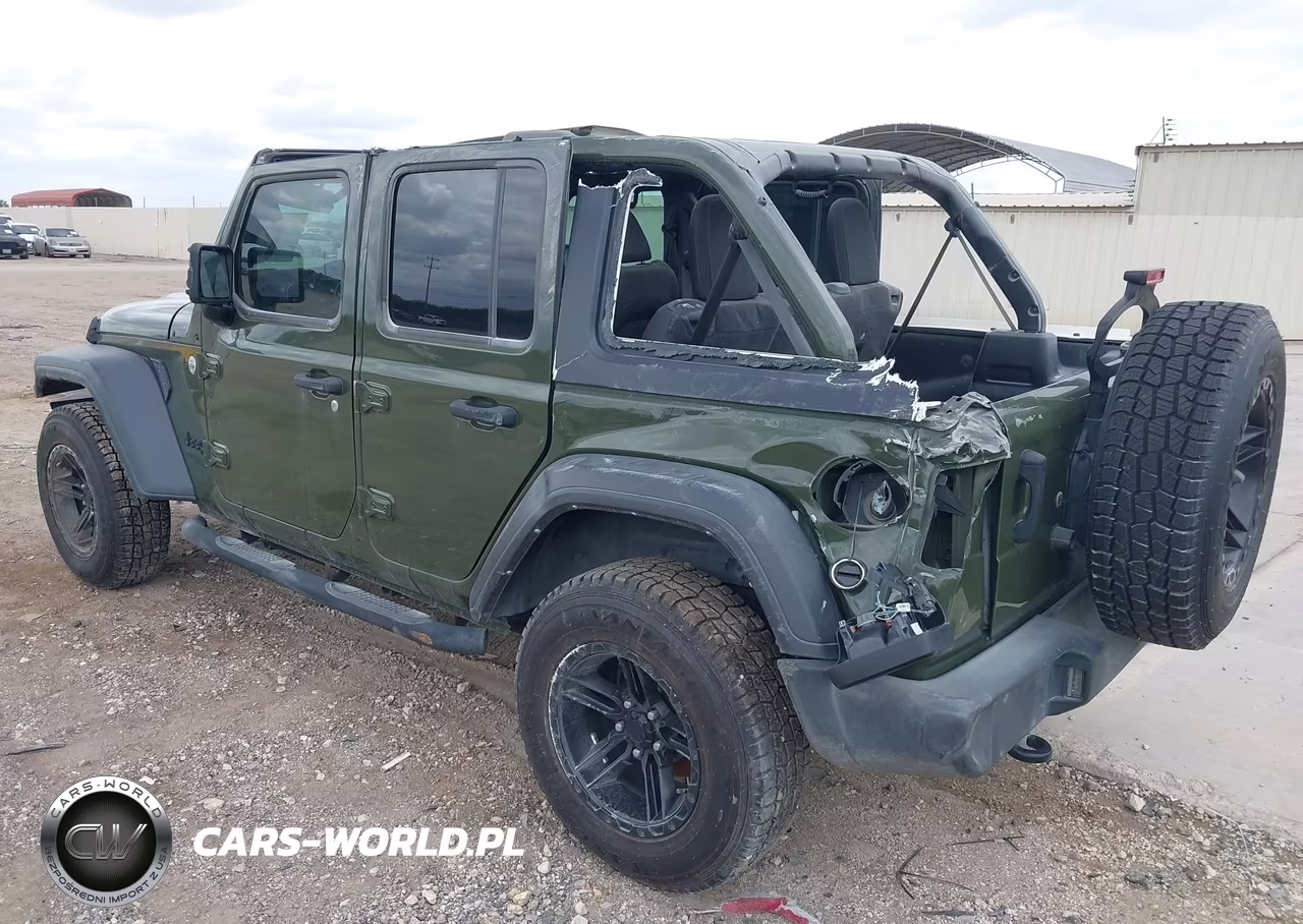 2021 Jeep Wrangler Unlimited Sport S 4X4 VIN:1C4HJXDN5MW766968 - 3