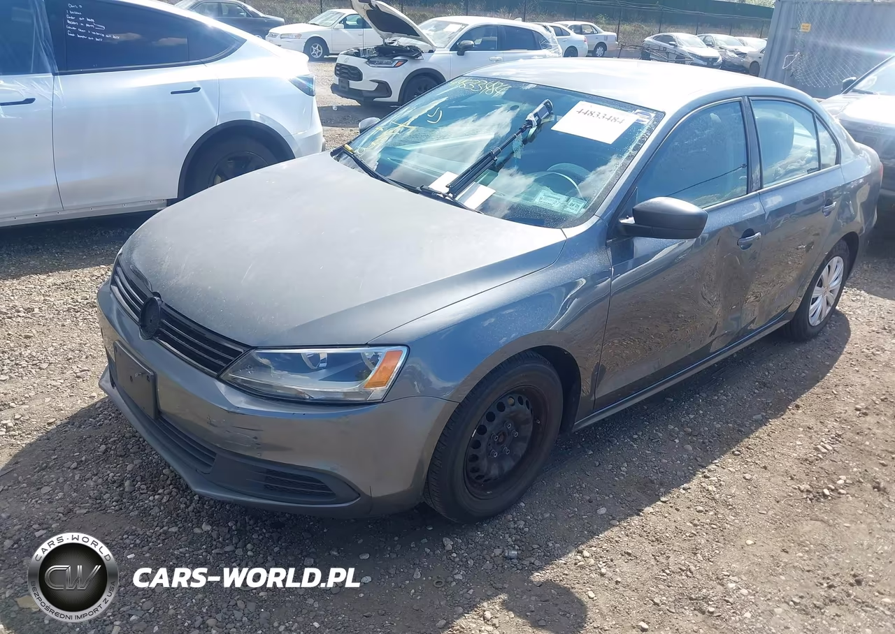 2014 Volkswagen Jetta 2.0L S VIN:3VW2K7AJ7EM241056 - 2