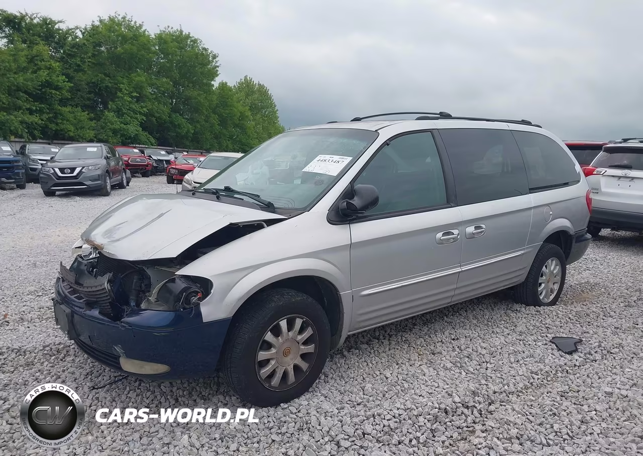 2002 Chrysler Town & Country Lxi VIN:2C4GP54L92R542914 - 2