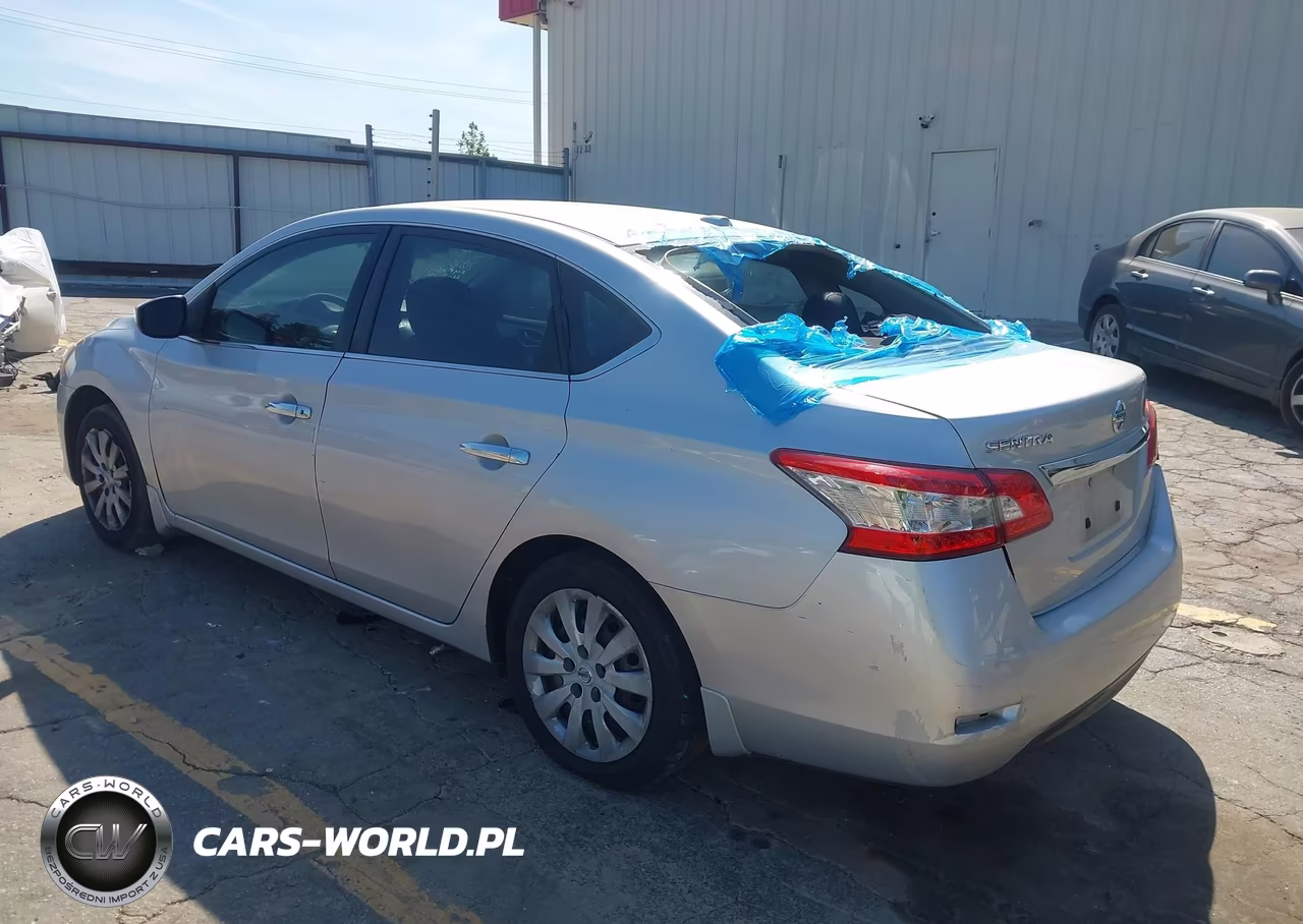 2015 Nissan Sentra Sv VIN:3N1AB7AP7FL659260 - 3