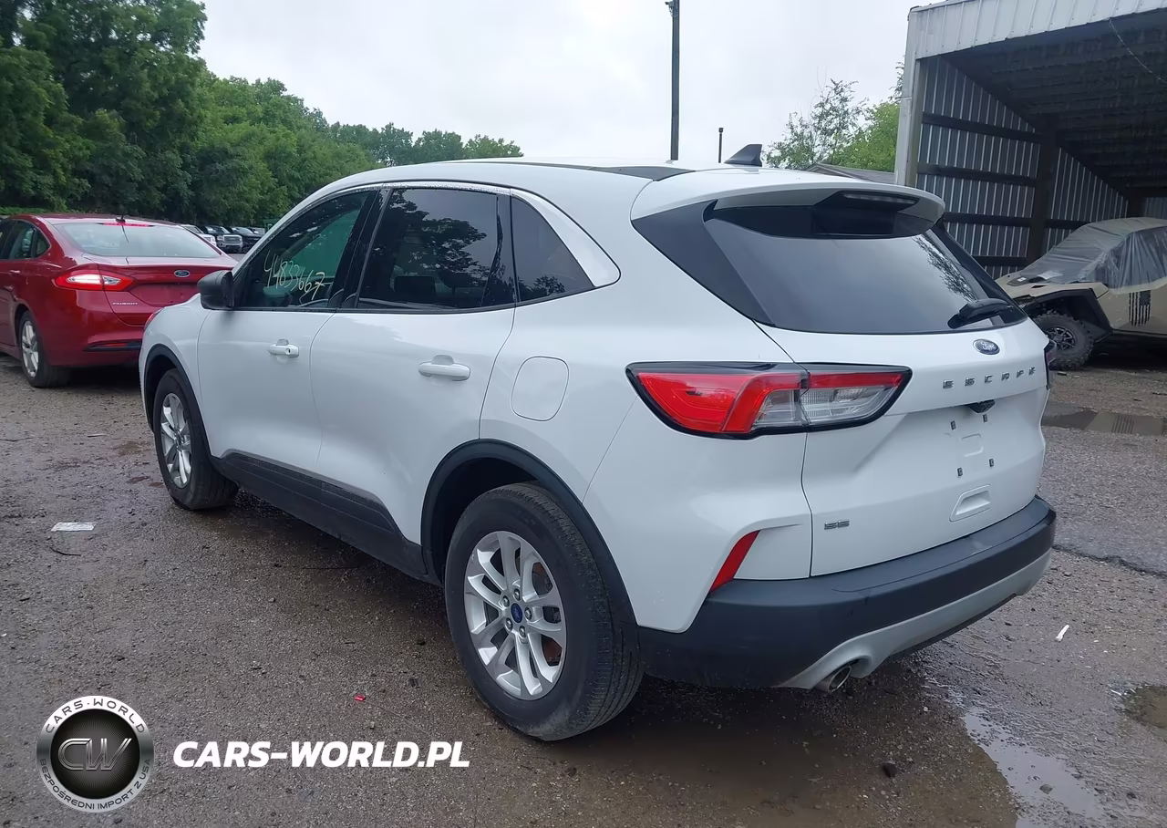 2022 Ford Escape Se VIN:1FMCU0G63NUB01279 - 3
