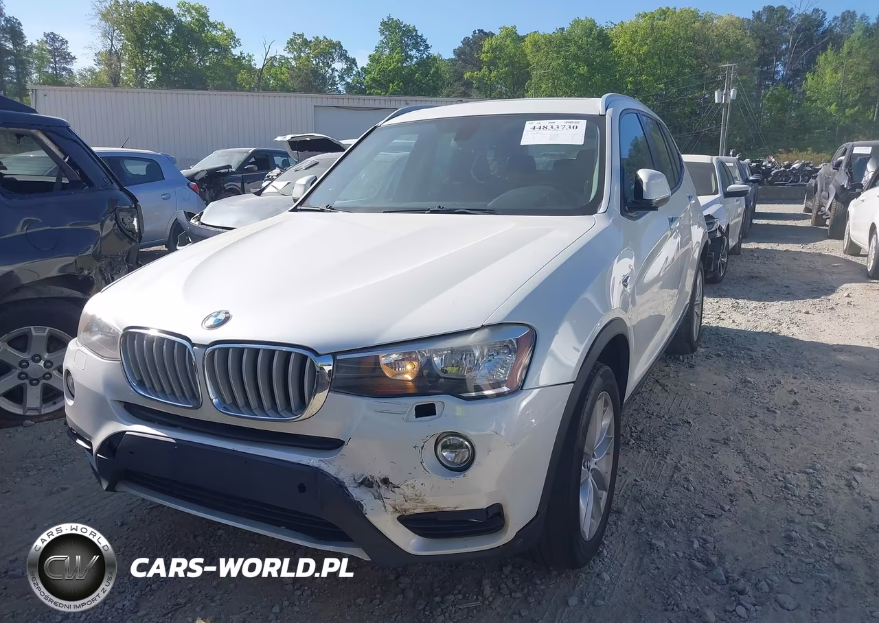 2017 BMW X3 Sdrive28I VIN:5UXWZ7C50H0T43692 - 2
