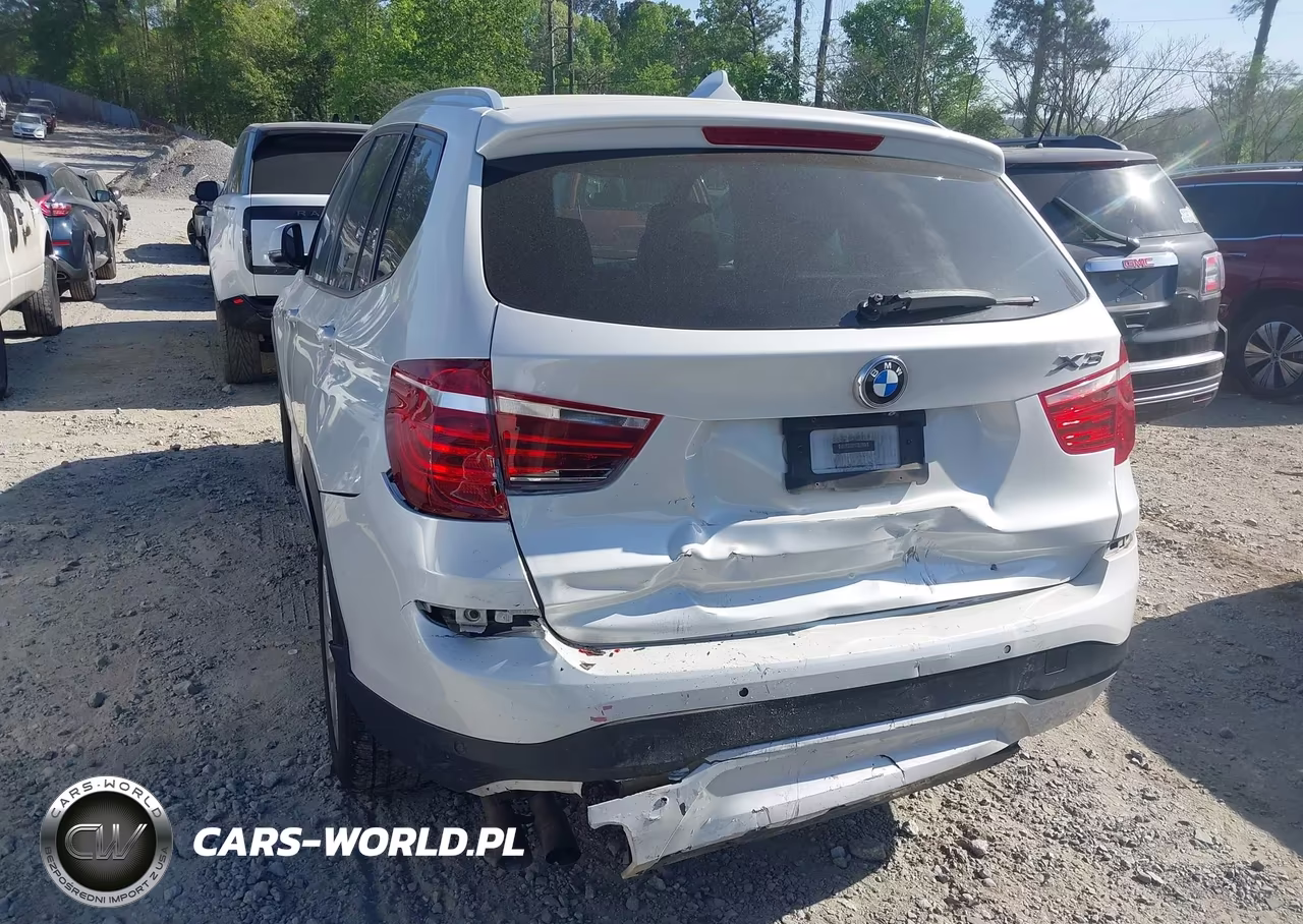 2017 BMW X3 Sdrive28I VIN:5UXWZ7C50H0T43692 - 3