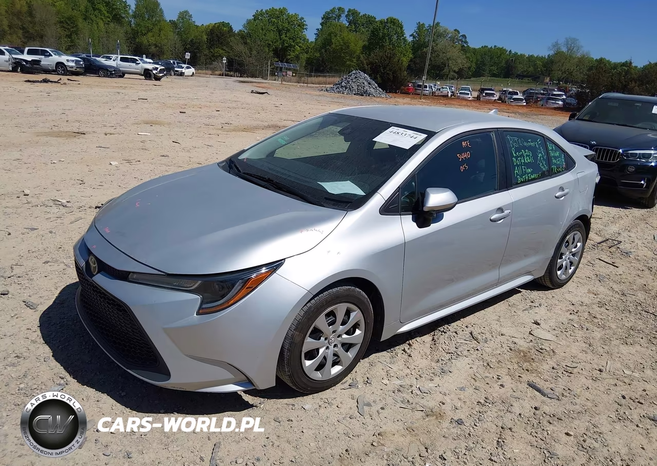 2021 Toyota Corolla Le VIN:5YFEPMAE7MP180737 - 2