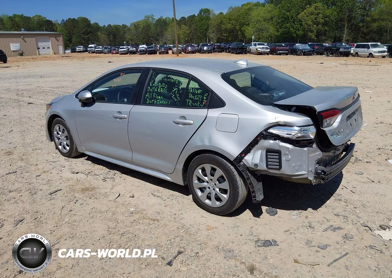 2021 Toyota Corolla Le VIN:5YFEPMAE7MP180737 - 3