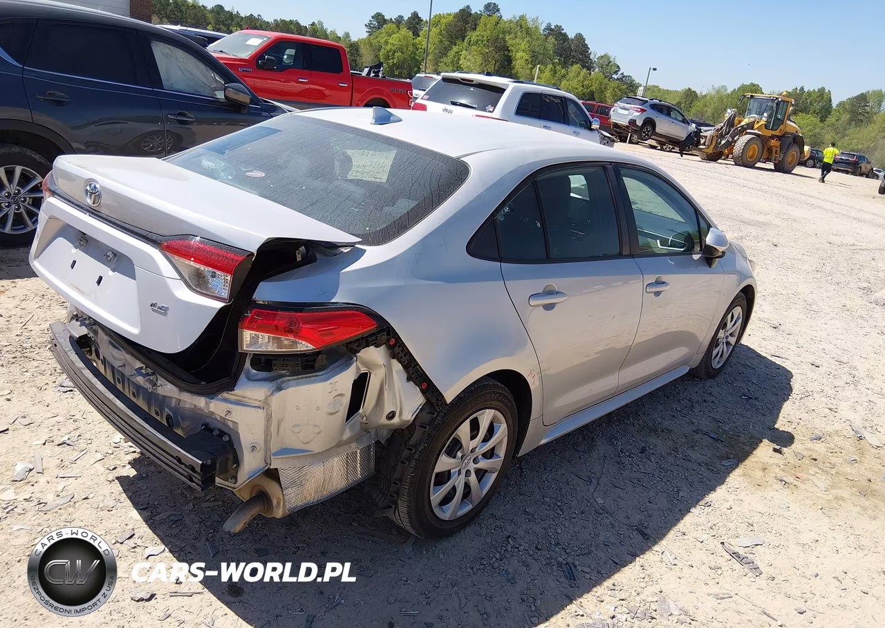 2021 Toyota Corolla Le VIN:5YFEPMAE7MP180737 - 4