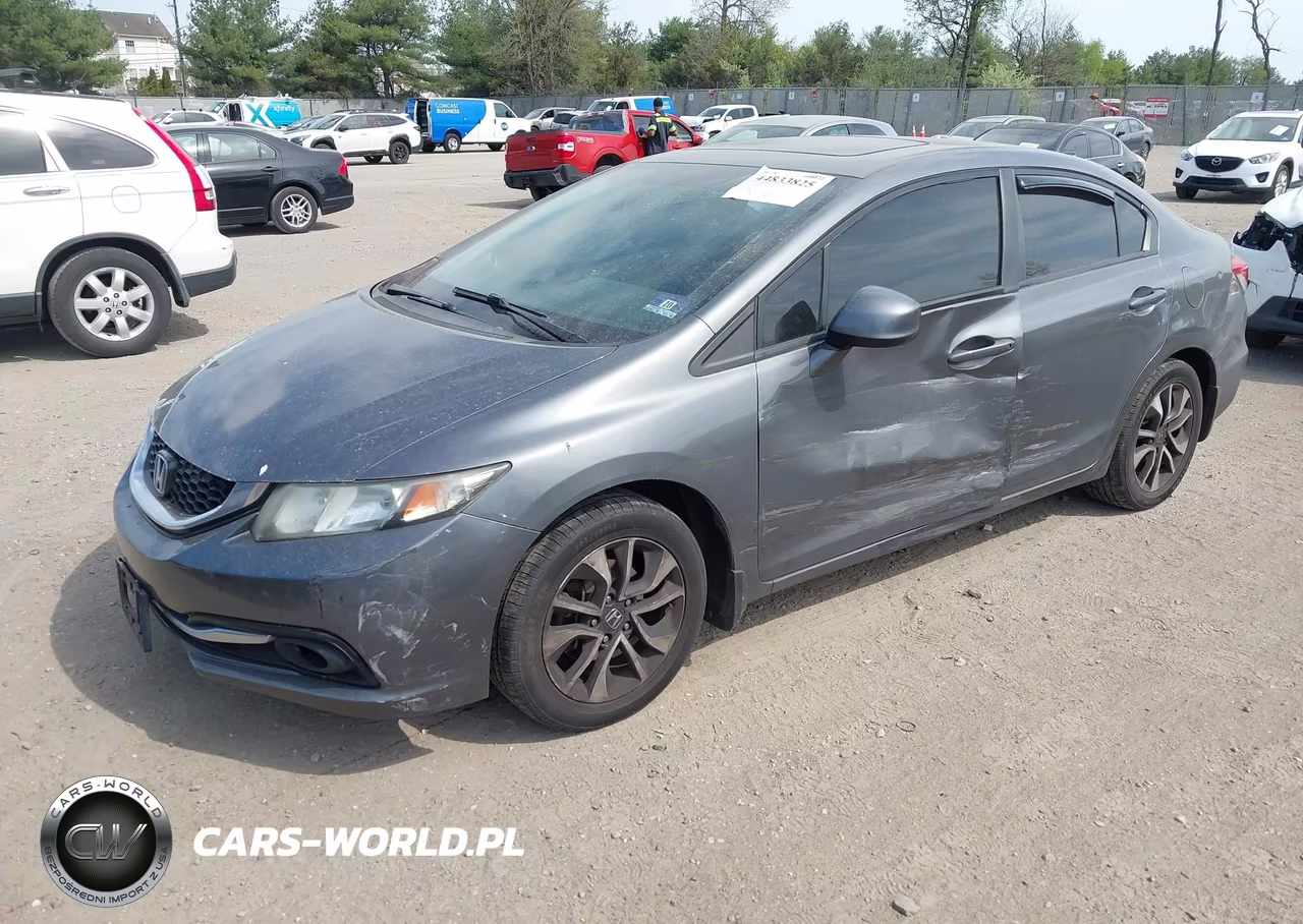 2013 Honda Civic Ex VIN:19XFB2F87DE268067 - 2