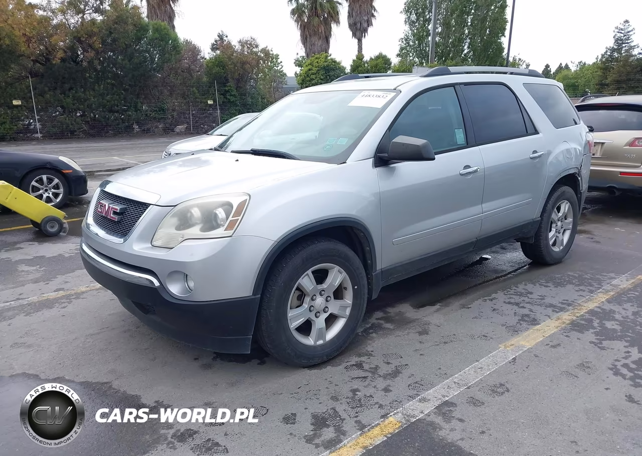 2012 GMC Acadia Sl VIN:1GKKRNEDXCJ354330 - 2