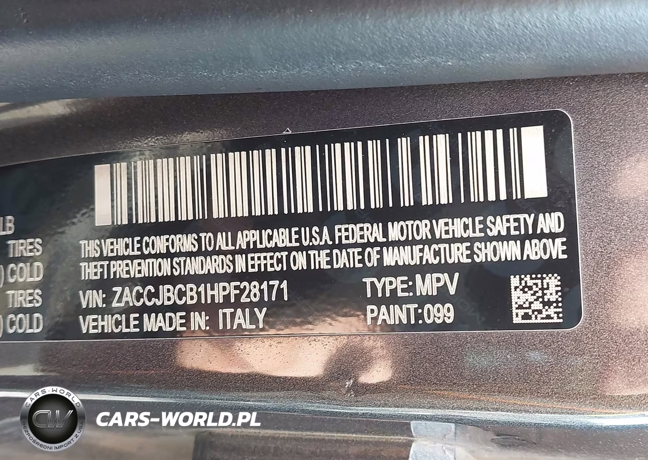 2017 Jeep Renegade Trailhawk 4X4 VIN:ZACCJBCB1HPF28171 - 9
