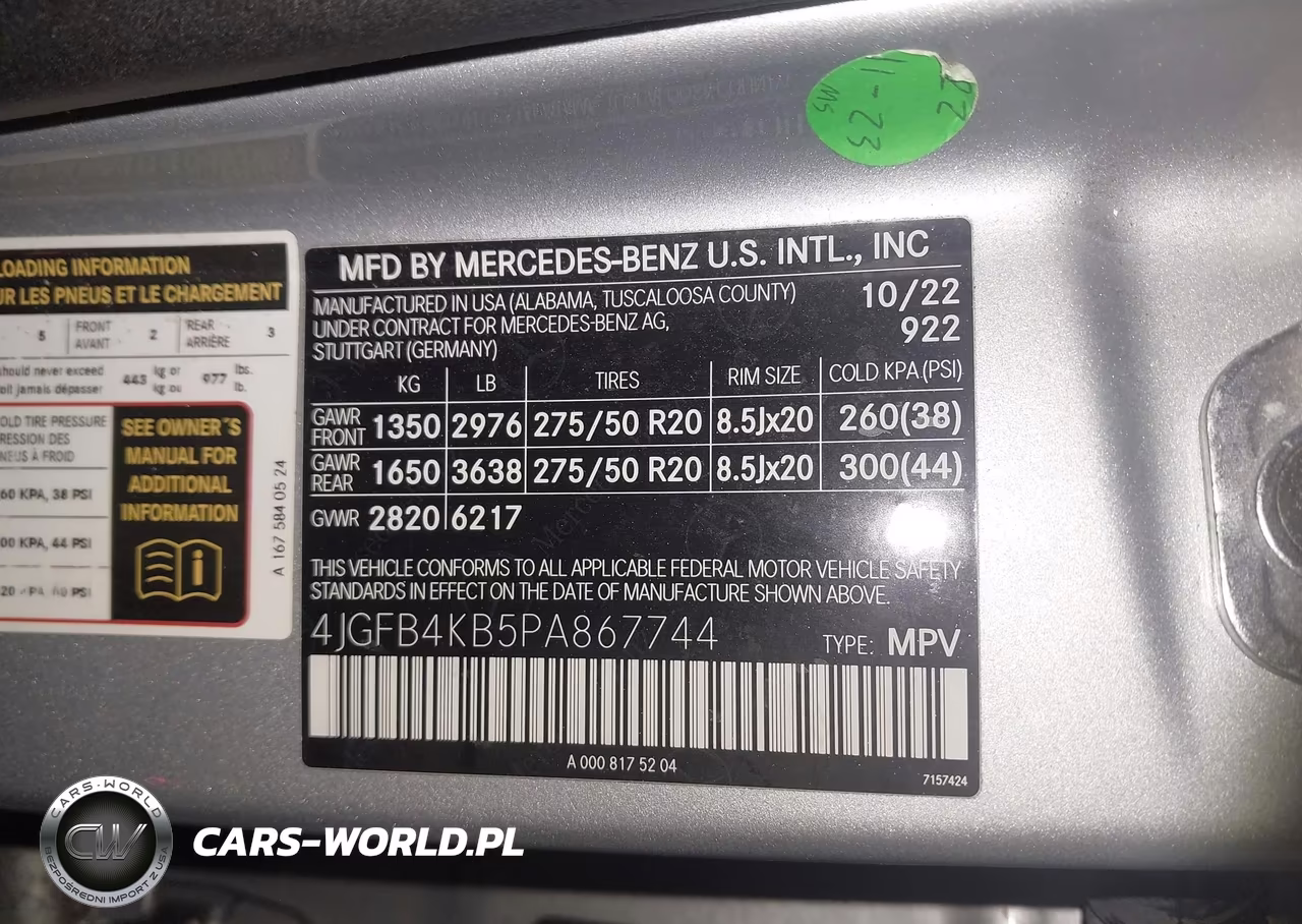 2023 Mercedes-Benz Gle 350 4Matic VIN:4JGFB4KB5PA867744 - 9