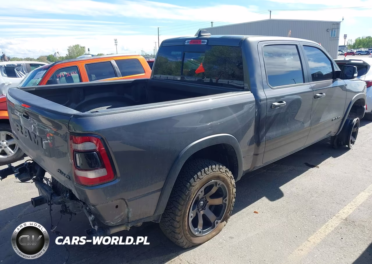 2021 Ram 1500 Rebel 4X4 5'7 Box VIN:1C6SRFLT5MN766877 - 4