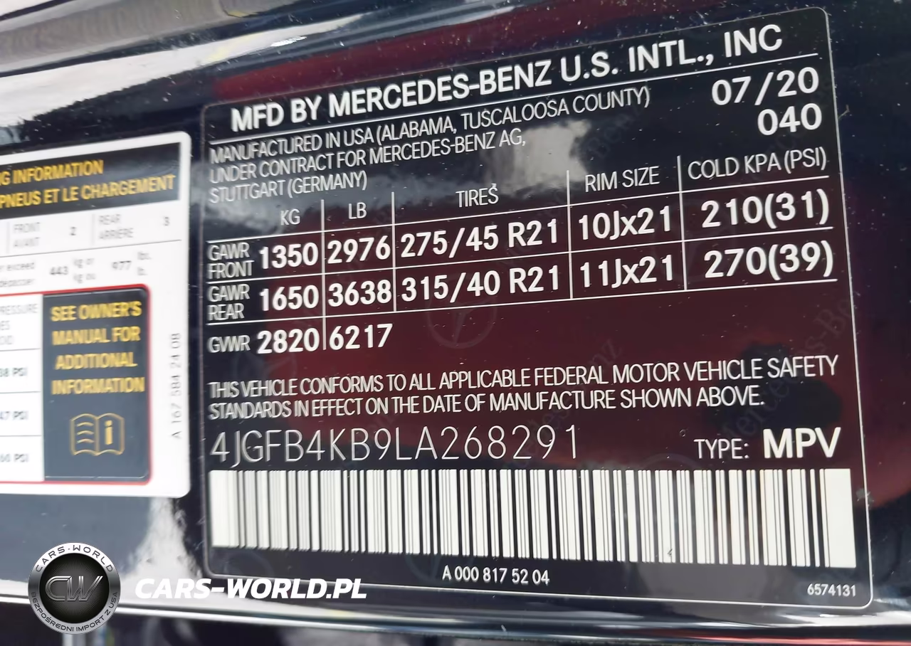 2020 Mercedes-Benz Gle 350 4Matic VIN:4JGFB4KB9LA268291 - 9