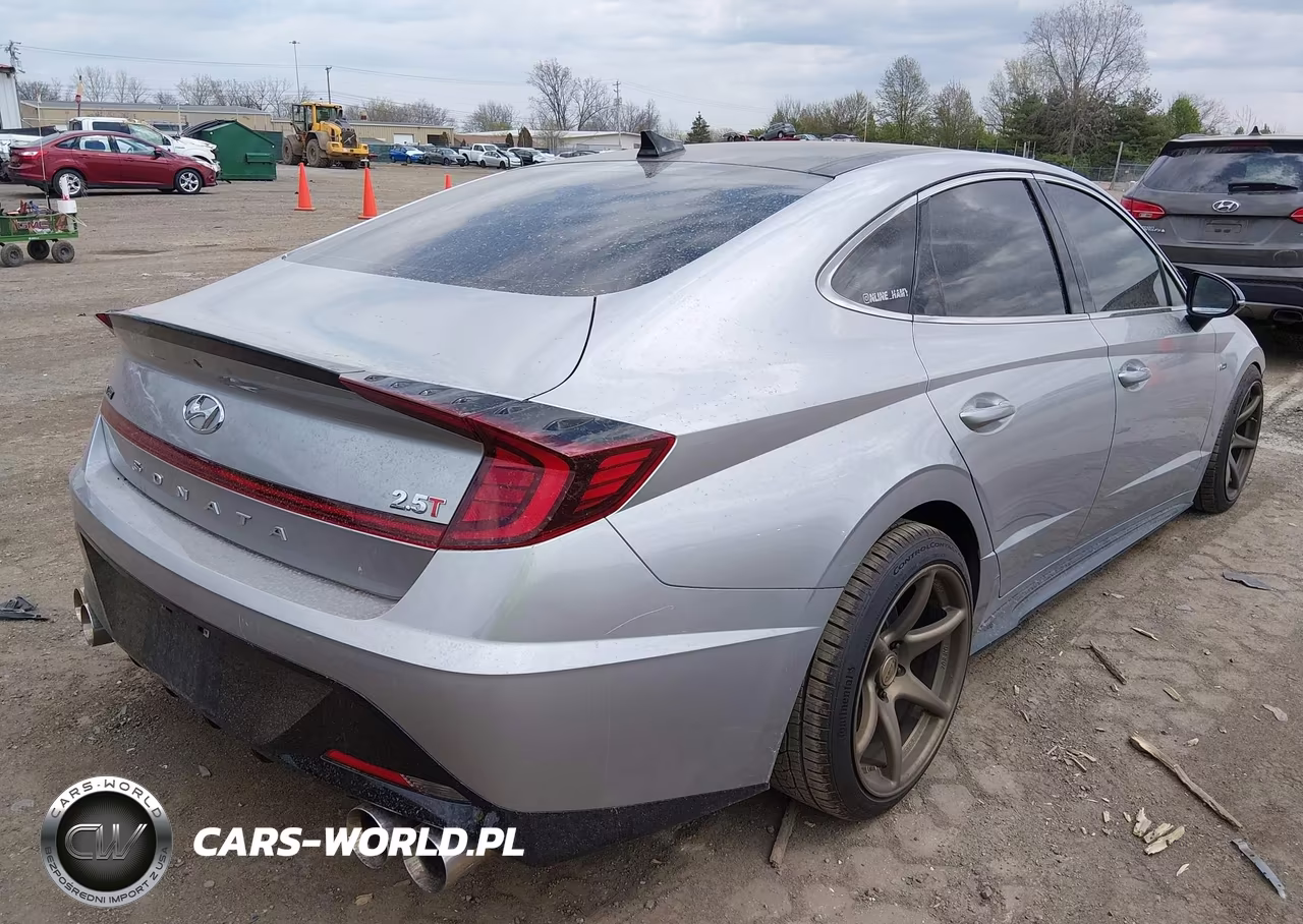 2021 Hyundai Sonata N Line VIN:5NPEK4JC6MH123083 - 4