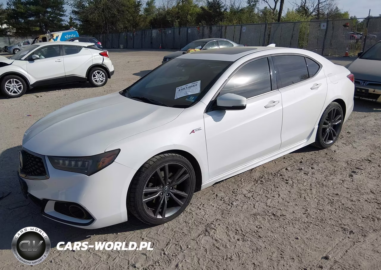 2018 Acura Tlx Tech A-Spec Pkgs VIN:19UUB2F66JA001153 - 2