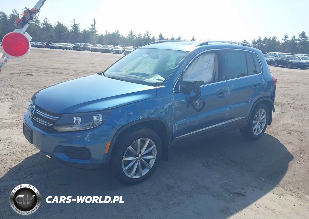 2017 Volkswagen Tiguan 2.0T Wolfsburg Edition VIN:WVGSV7AX8HK037632 - 2