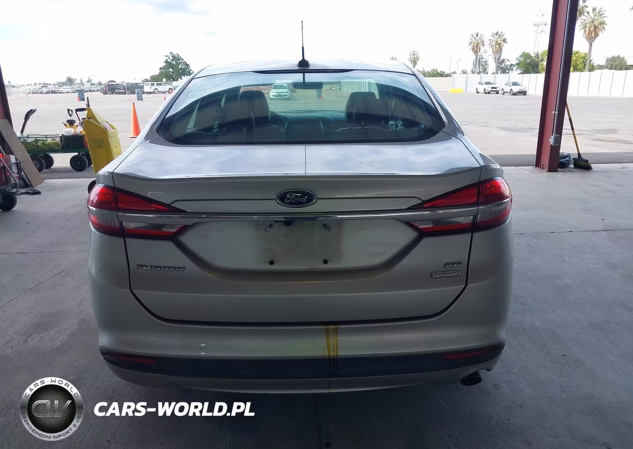 2017 Ford Fusion Se VIN:3FA6P0HD8HR370840 - 17