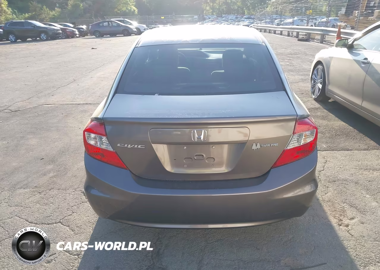 2012 Honda Civic Lx VIN:2HGFB2F58CH539518 - 16