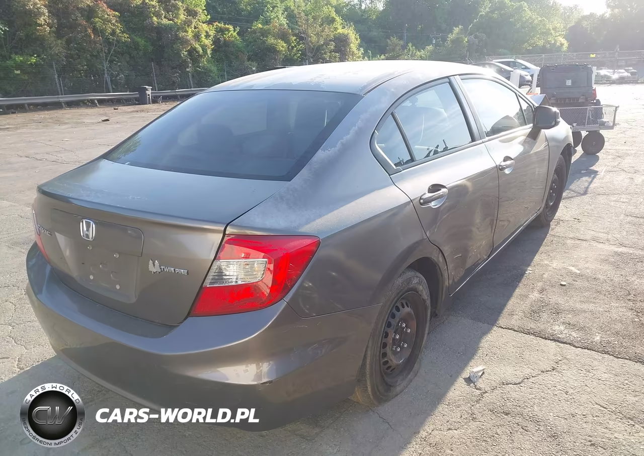 2012 Honda Civic Lx VIN:2HGFB2F58CH539518 - 4