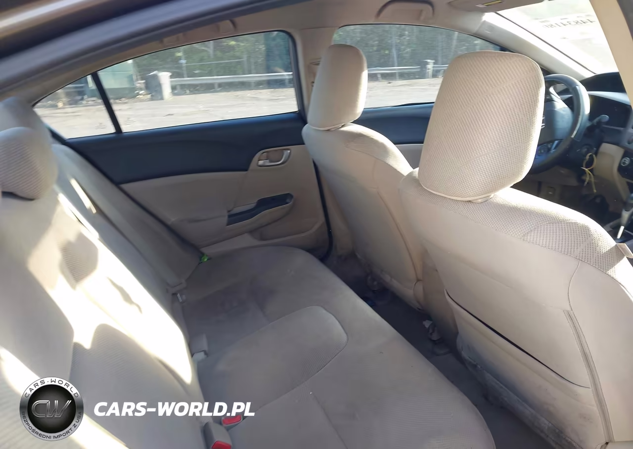 2012 Honda Civic Lx VIN:2HGFB2F58CH539518 - 8