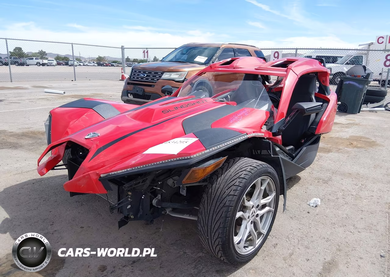2021 Polaris Slingshot Sl VIN:57XAAPHD3M8146358 - 2