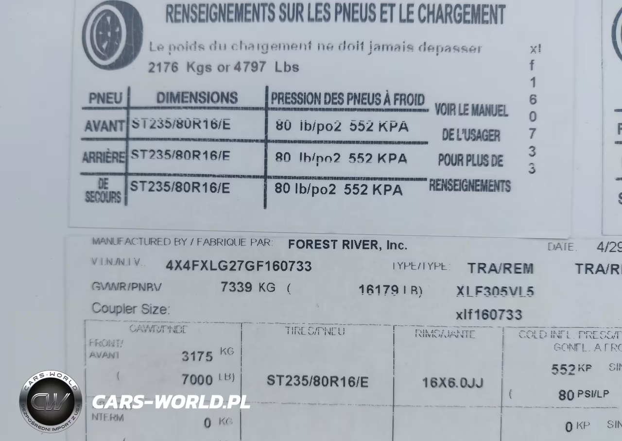 2016 Forest River Other VIN:4X4FXLG27GF160733 - 9