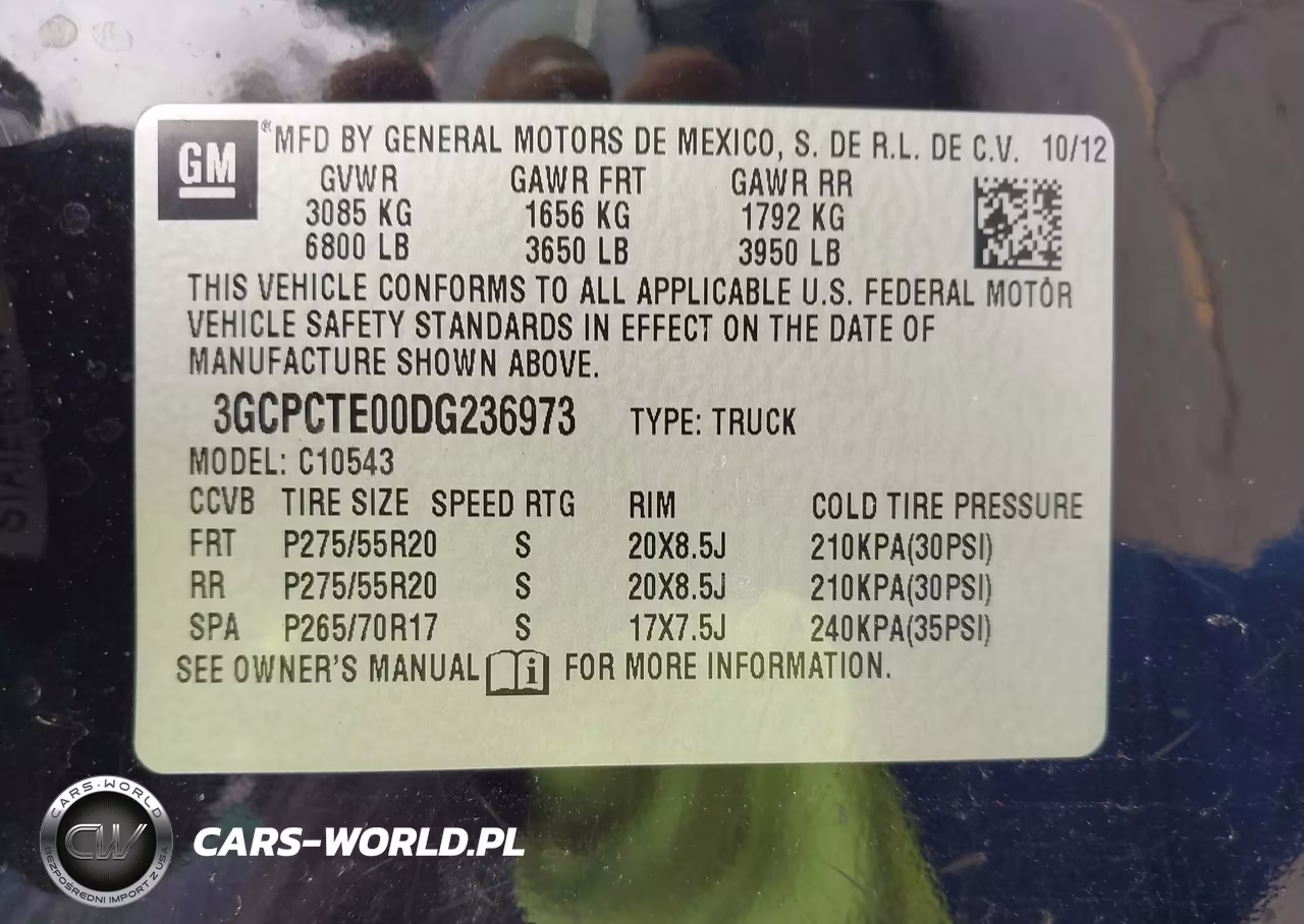 2013 Chevrolet Silverado 1500 Ltz VIN:3GCPCTE00DG236973 - 9