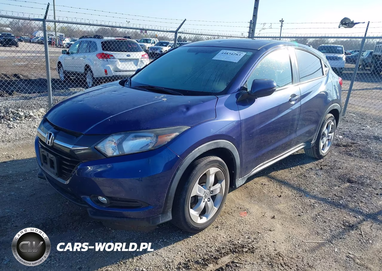 2016 Honda Hr-V Ex VIN:3CZRU6H5XGM725704 - 2