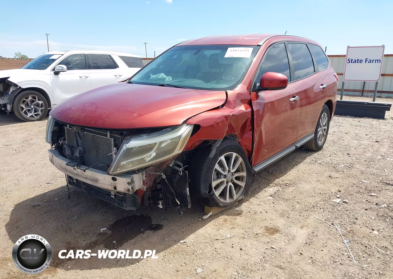 2013 Nissan Pathfinder S VIN:5N1AR2MN6DC643366 - 2