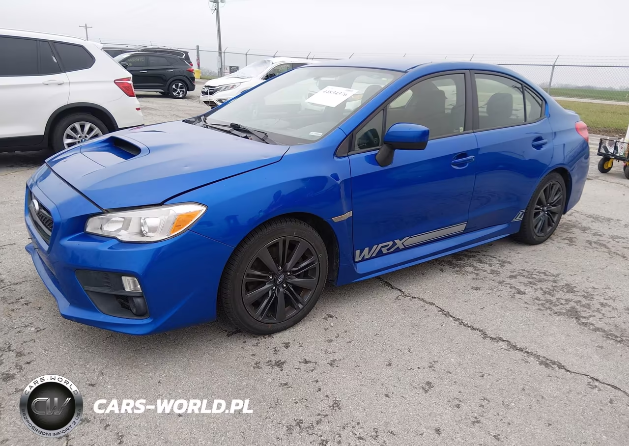 2017 Subaru Wrx VIN:JF1VA1B62H9810236 - 2