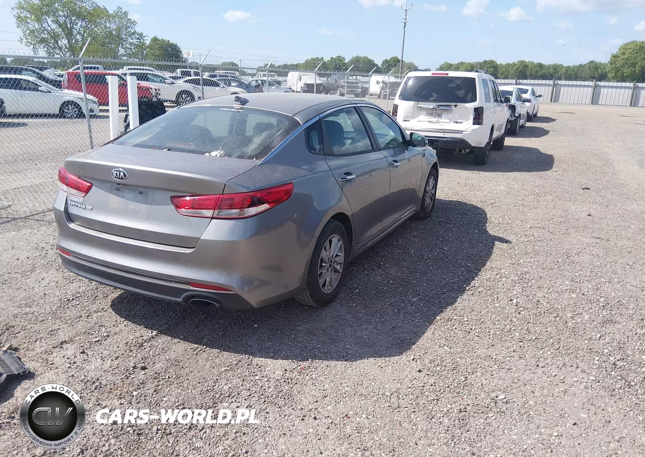 2018 Kia Optima Lx VIN:5XXGT4L30JG185332 - 4