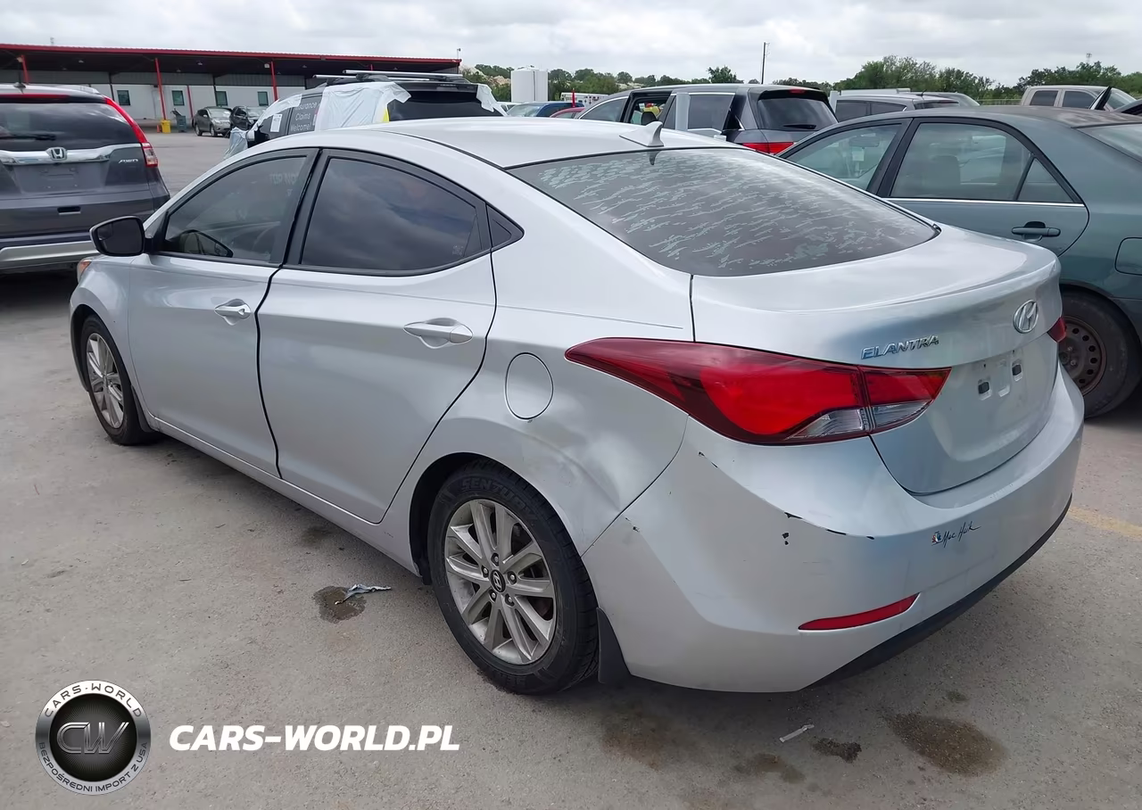 2015 Hyundai Elantra Se VIN:KMHDH4AEXFU303165 - 3
