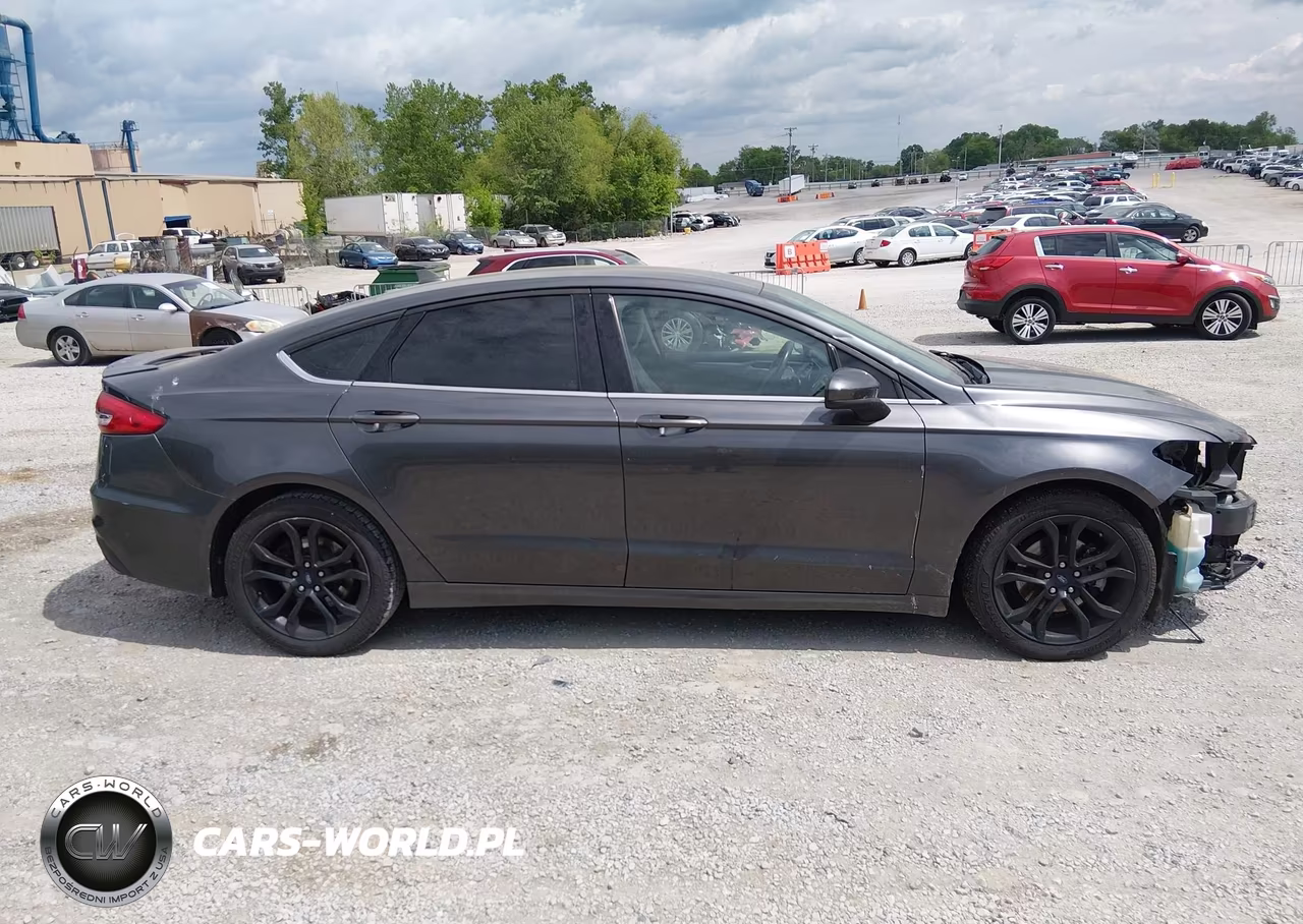 2019 Ford Fusion Se VIN:3FA6P0HD5KR179433 - 14