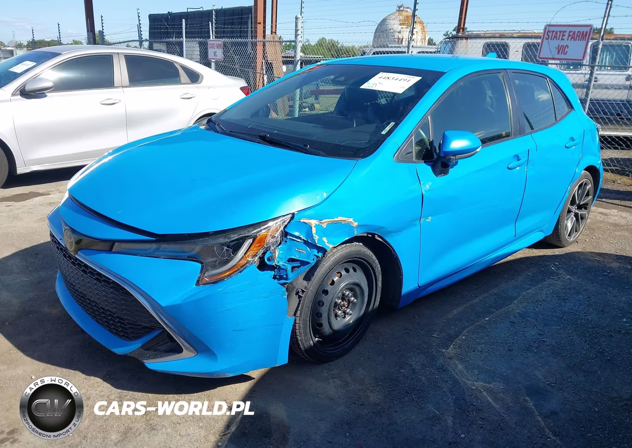 2019 Toyota Corolla Xse VIN:JTNK4RBE8K3039734 - 2