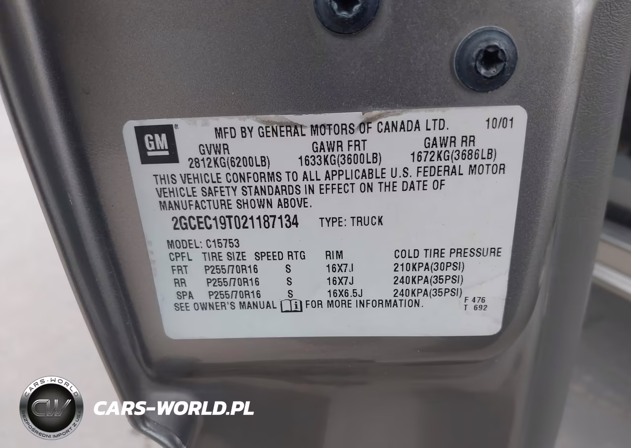 2002 Chevrolet Silverado 1500 Lt VIN:2GCEC19T021187134 - 9