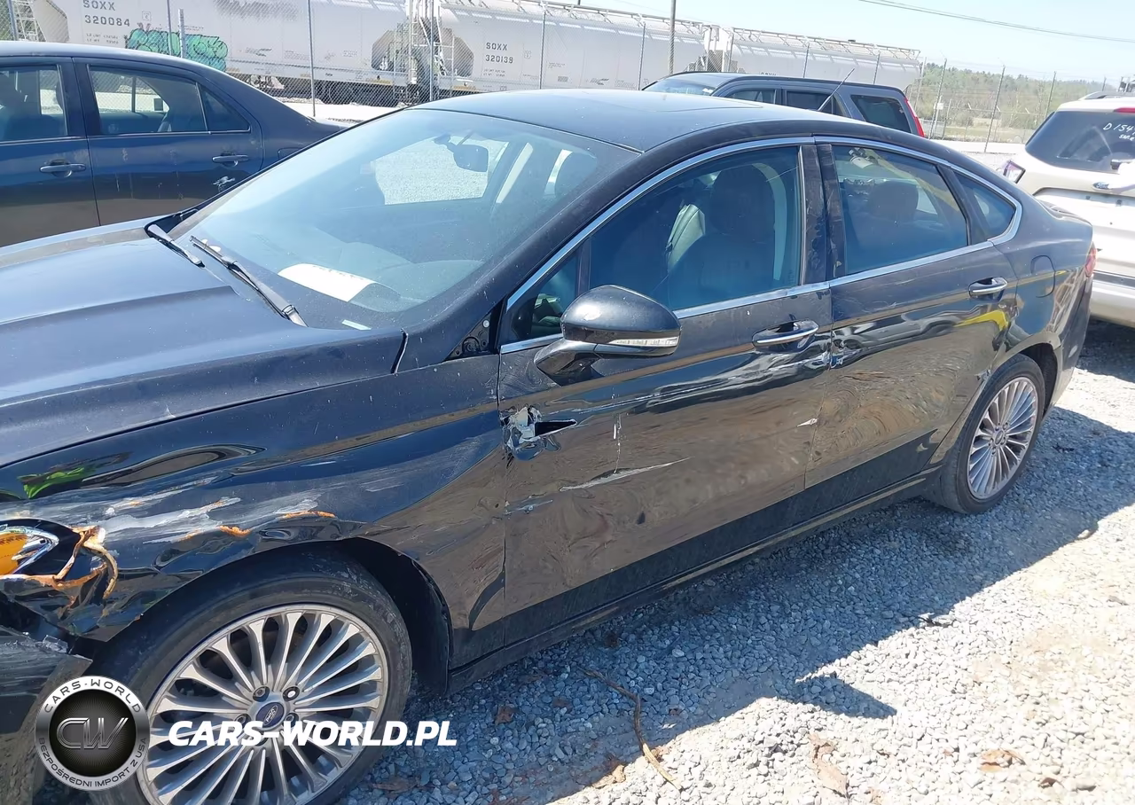 2016 Ford Fusion Titanium VIN:3FA6P0K91GR400134 - 17