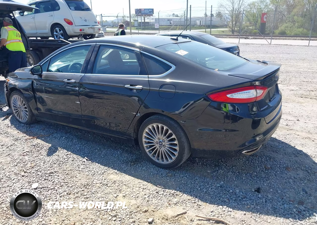 2016 Ford Fusion Titanium VIN:3FA6P0K91GR400134 - 3