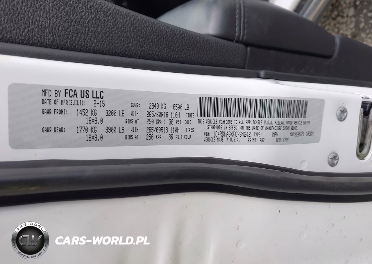 2015 Dodge Durango Sxt VIN:1C4RDHAGXFC764242 - 9