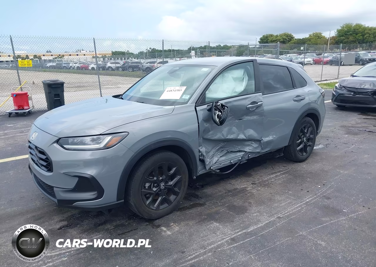 2025 Honda Hr-V 2Wd Sport VIN:3CZRZ1H54SM729826 - 2