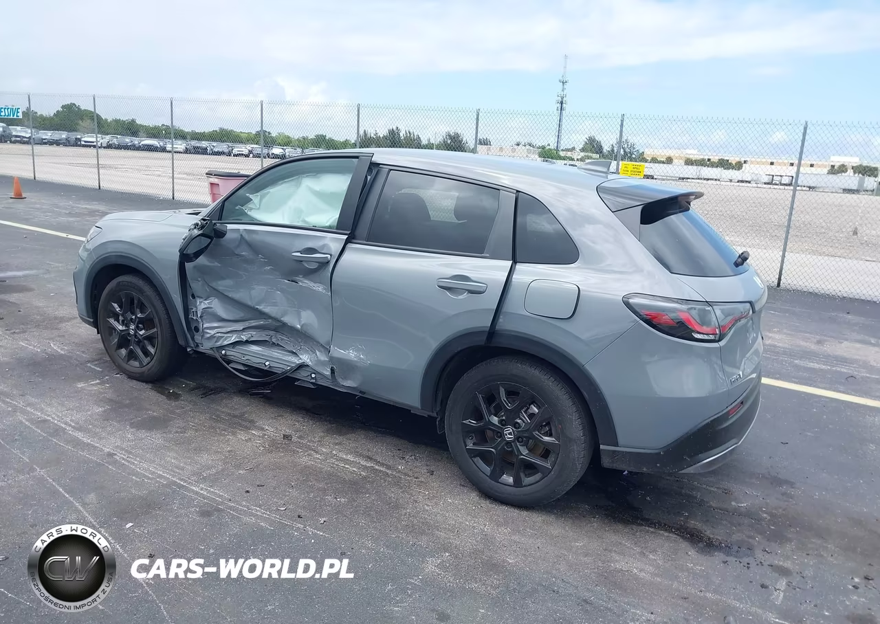 2025 Honda Hr-V 2Wd Sport VIN:3CZRZ1H54SM729826 - 3